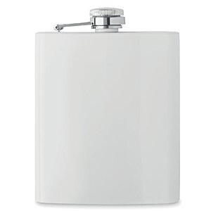 Additional Image 2 - a white flask with a metal handle