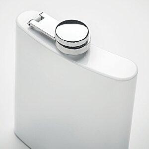 Additional Image 4 - a white flask with a cap