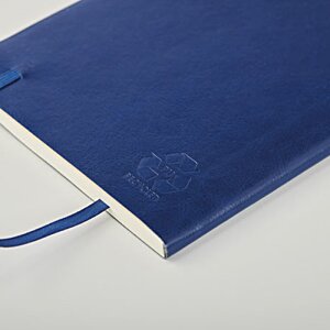 Additional Image 5 - a blue notebook with a blue strap