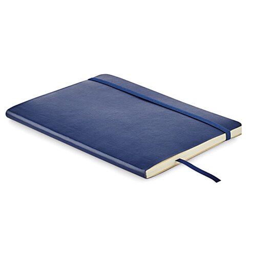 Additional Image 1 - a blue notebook with a cord