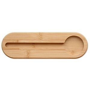 Additional Image 1 - a wooden spoon in a rectangular shape
