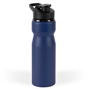 Additional Image 2 - a blue and black water bottle