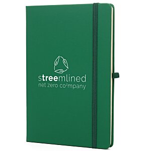Additional Image 8 - a green notebook with a black band