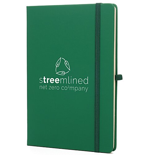 Additional Image 8 - a green notebook with a black band