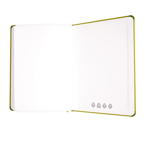 Additional Image 7 - a white open book with a yellow border