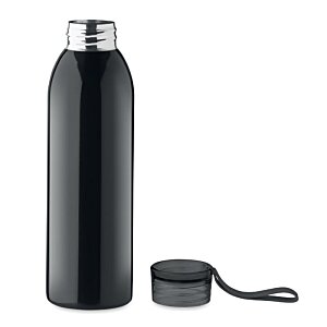 Additional Image 1 - a black bottle with a black cap
