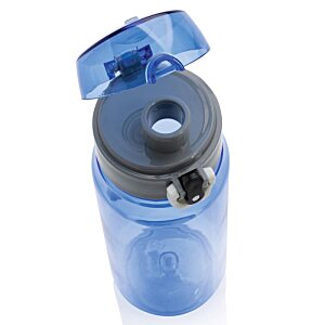 Additional Image 6 - a blue water bottle with a black cap