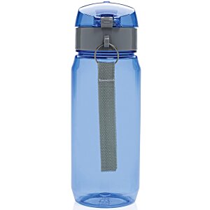 Additional Image 4 - a blue water bottle with a grey lid