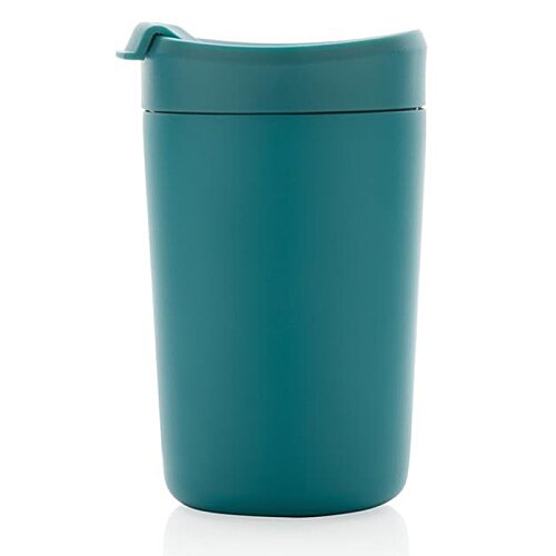 Additional Image 1 - a blue tumbler with a lid