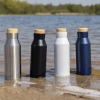 View Image 5 of 6 of Gaia Recycled Vacuum Insulated Bottle