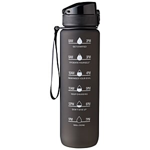 Additional Image 3 - a black water bottle with a handle