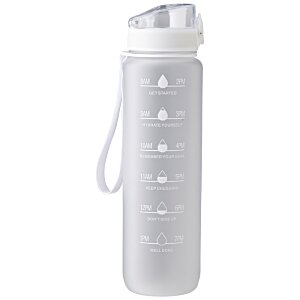 Additional Image 4 - a white water bottle with a strap