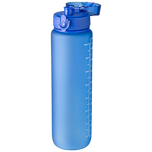 Additional Image 7 - a blue plastic bottle with a blue cap