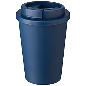 Additional Image 4 - a blue plastic cup with a lid