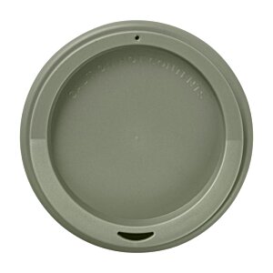 Additional Image 2 - a round white plate with a black button