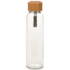 View Image 2 of 4 of Glass Bamboo Water Bottle