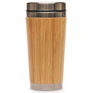 Additional Image 3 - a wooden cup with a metal lid