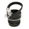 Additional Thumbnail Image 7 - a black water bottle with a clear handle
