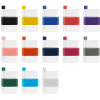 a blurry image of different colors