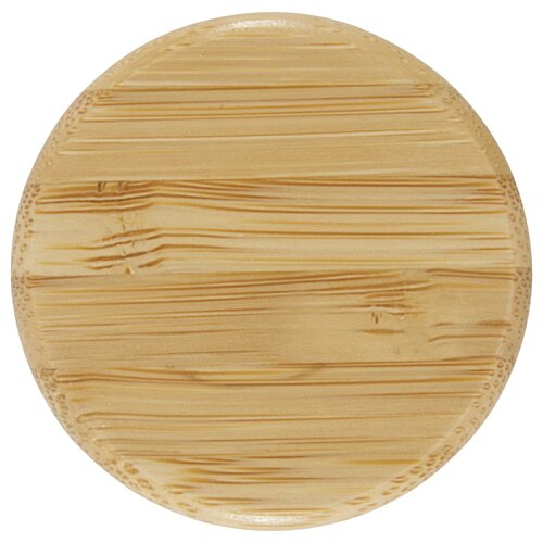Additional Image 3 - a circular wood surface with a white background
