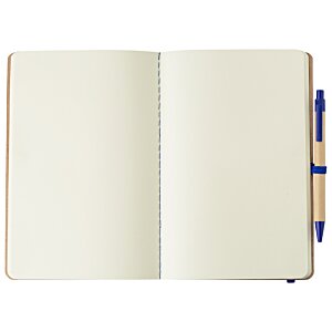 Additional Image 1 - a white open book with blue and yellow pages