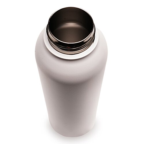 Additional Image 2 - a white bottle with a silver top
