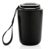 a black container with a strap