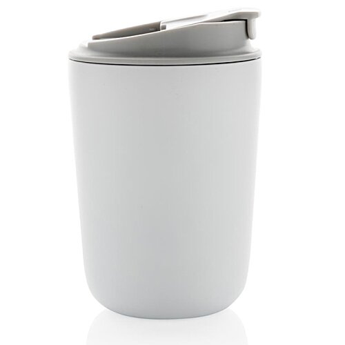 Additional Image 3 - a white cup with a grey lid