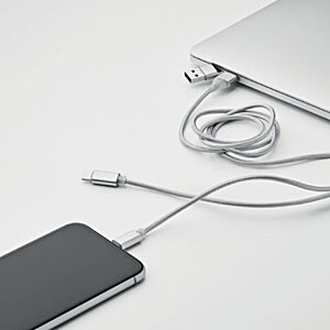 Additional Image 3 - a phone connected to a laptop