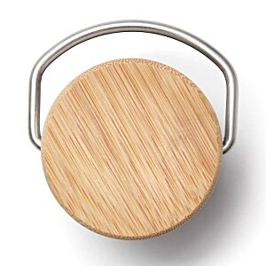 Additional Image 2 - a round wooden object with a metal handle