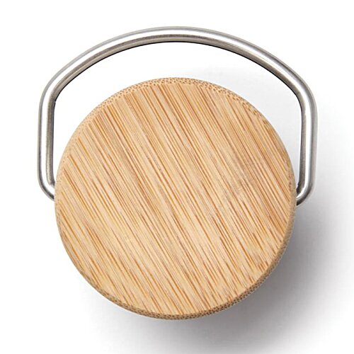 Additional Image 2 - a round wooden object with a metal handle