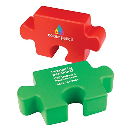 Additional Image 1 - a red and green puzzle pieces