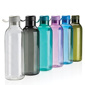 Additional Image 1 - a row of colorful plastic bottles