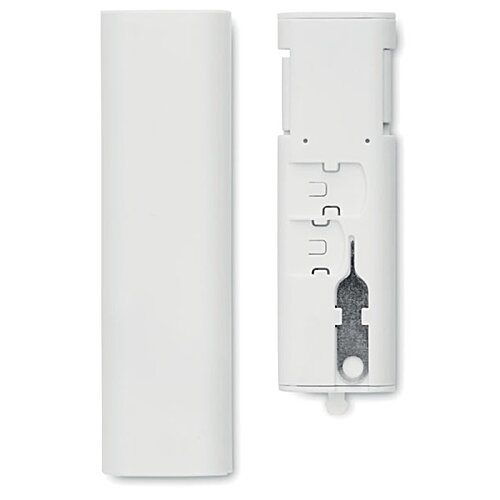 Additional Image 1 - a white rectangular object with a black cord