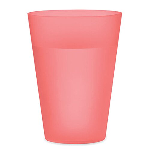 Additional Image 4 - a pink cup with a clear liquid