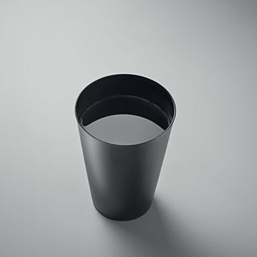 Additional Image 2 - a black cup with a white liquid in it