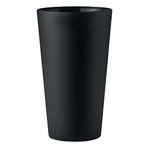 Additional Image 3 - a black cup on a white background