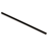 a black stick on a white background