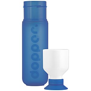 Additional Image 3 - a blue and white thermos
