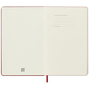 Additional Image 3 - a white notebook with a red bookmark