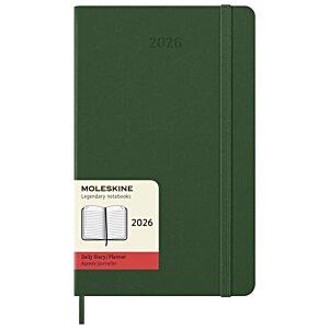 Additional Image 5 - a green notebook with a white label