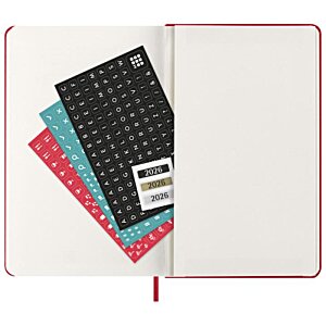 Additional Image 6 - a notebook with a red and blue cover