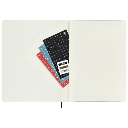 Additional Image 5 - a white rectangular object with a black and red and blue design