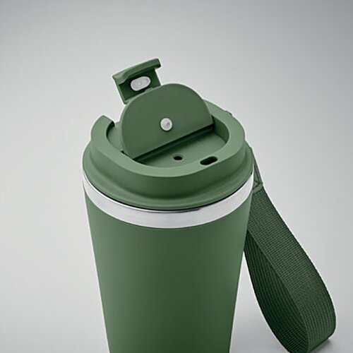 Additional Image 3 - a green mug with a lid