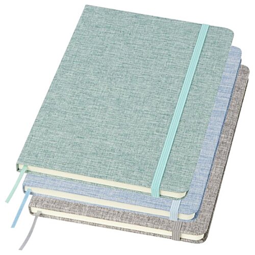 Additional Image 7 - a stack of notebooks with a blue band