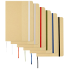 a row of folders with different colored lines