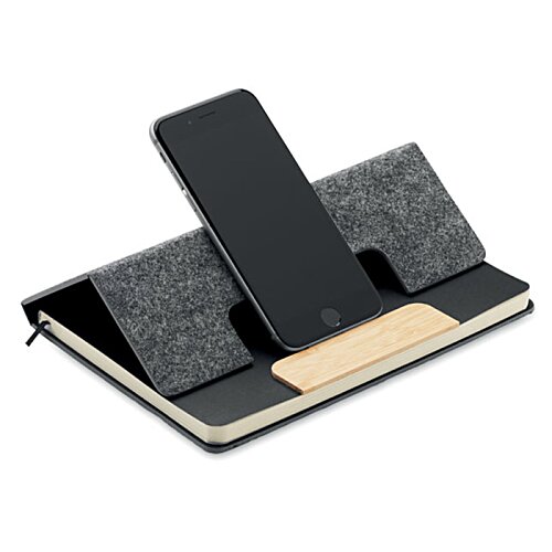 Additional Image 5 - a black tablet with a black cover