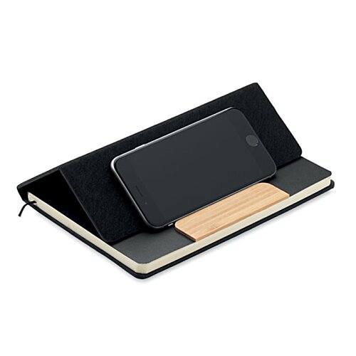 Additional Image 7 - a black rectangular object with a brown strip