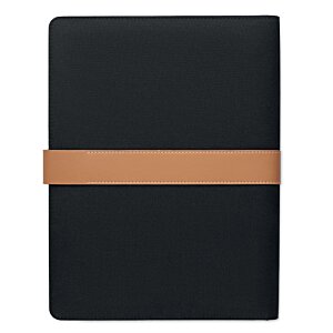 Additional Image 4 - a black rectangular object with a brown band