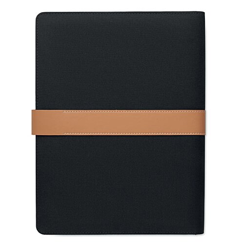 Additional Image 4 - a black rectangular object with a brown band